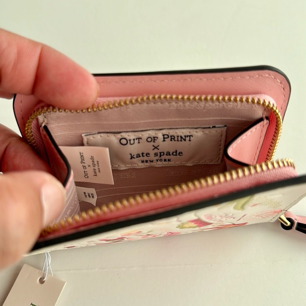 Kate Spade Story Teller Secret Garden Coin Purse - Picture 9 of 11